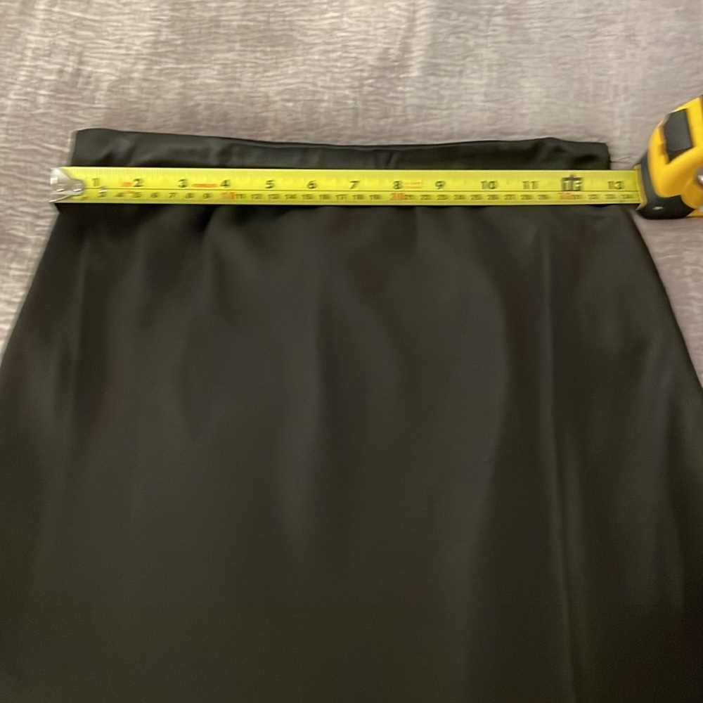 NWT Lucy Paris Slip Skirt in Black - Picture 5 of 6